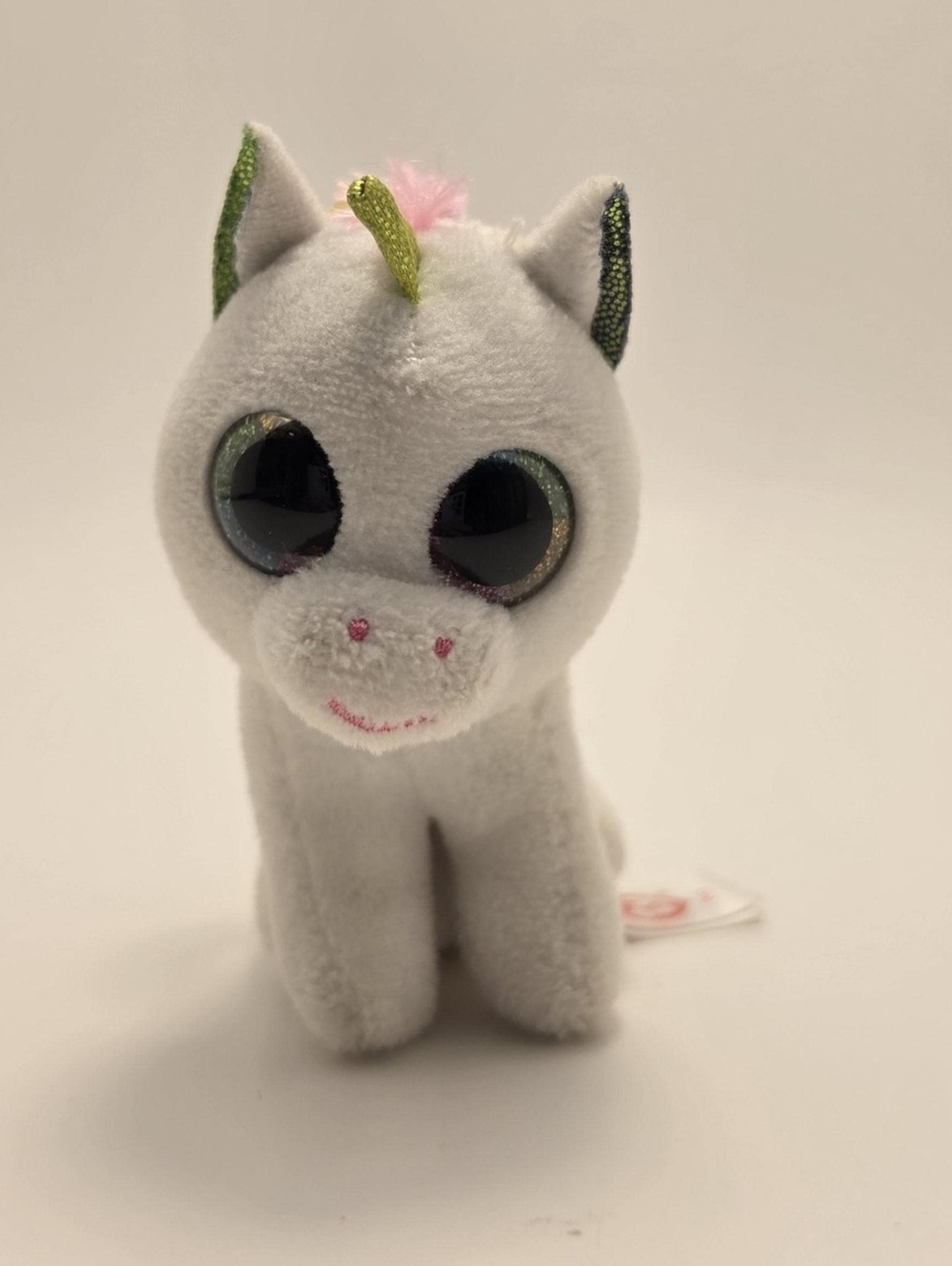 TY Beanie Boo Key Clip “Pixy” the Unicorn *Small* No Tag (3 inch)